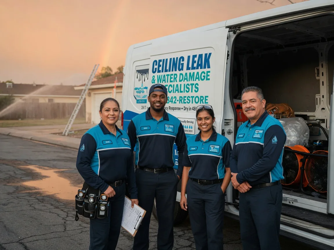 Ceiling Leak Cleanup company in Higgins Lake, MI
