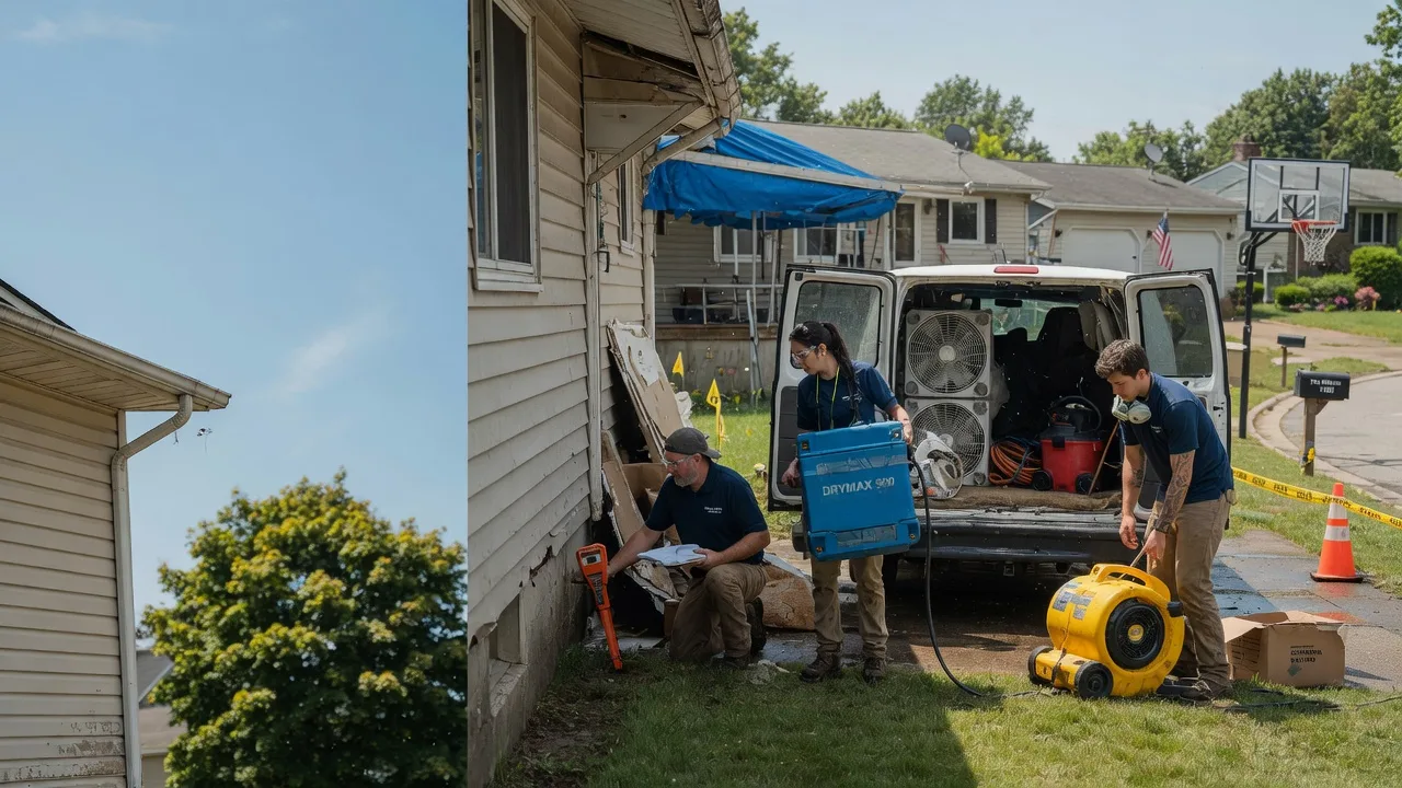 Ceiling Leak Cleanup in Higgins Lake, MI near me