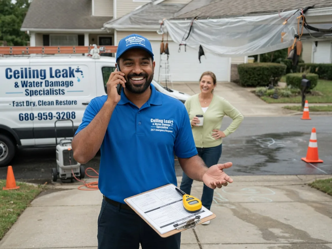 Ceiling Leak Cleanup Higgins Lake, MI FAQs